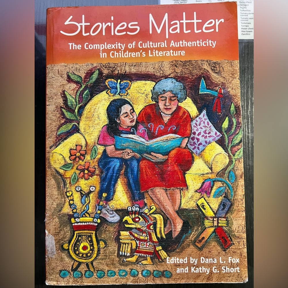 “Stories Matter” book children’s’ literature